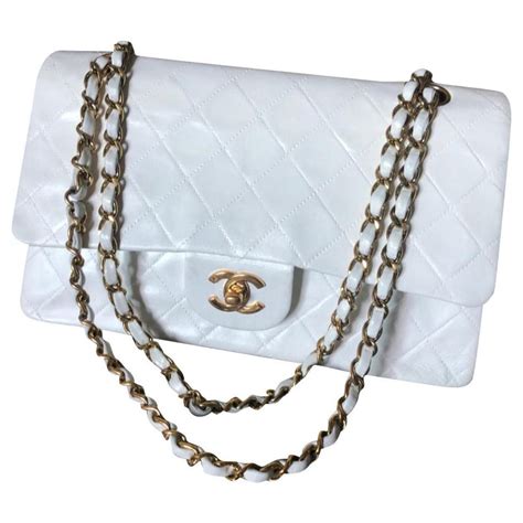 petit sac chanel blanc